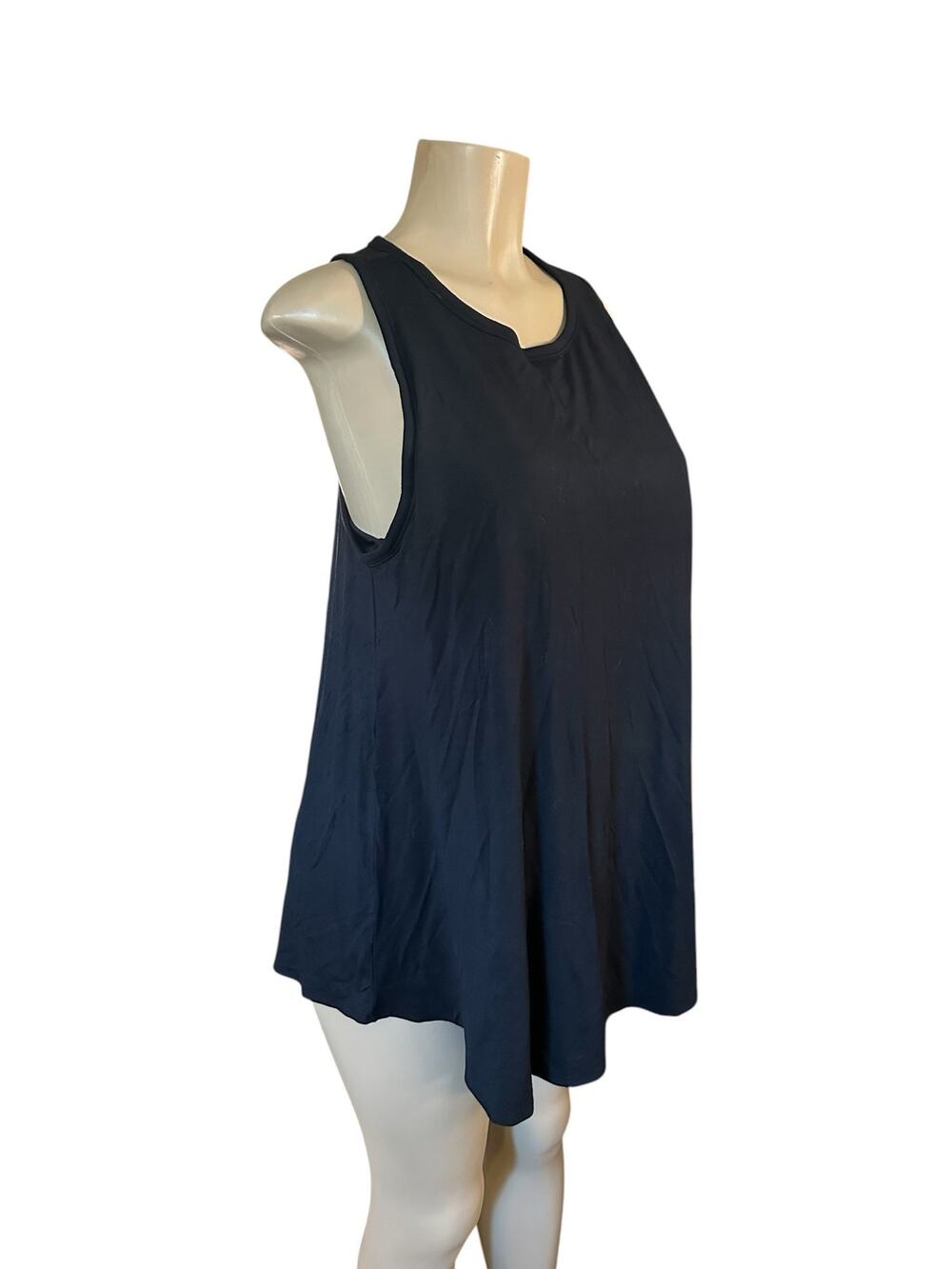 Women 8 Shebird She Bird Freedom Racerback Black Tank Top Shirt Built-In Bra